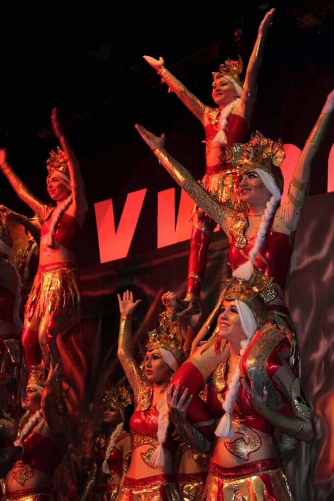 Tanzszene aus dem Tanz Excalibur