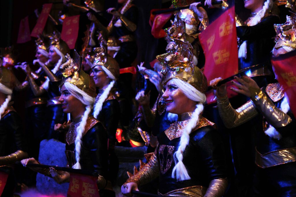 Tanzszene aus dem Tanz Excalibur