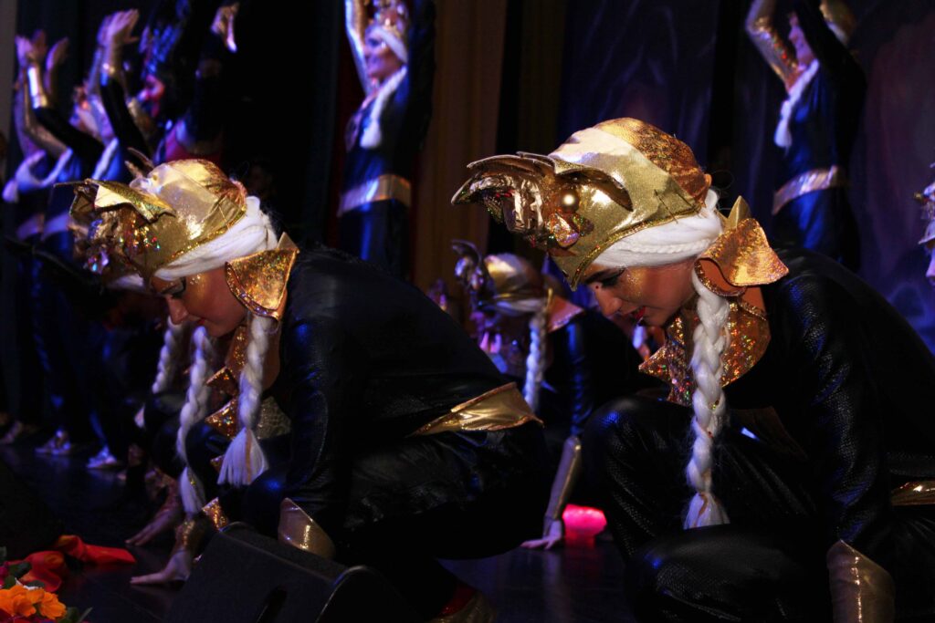 Tanzszene aus dem Tanz Excalibur