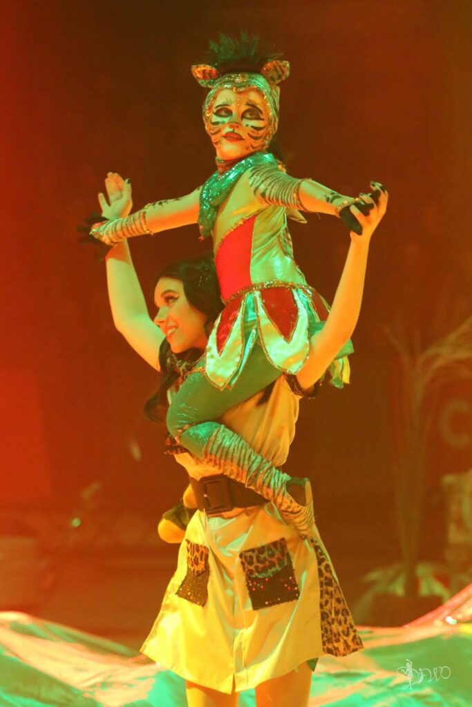 Tanzszene aus dem Tanz Roar