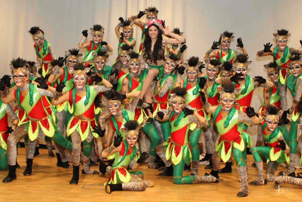 Tanzszene aus dem Tanz Roar