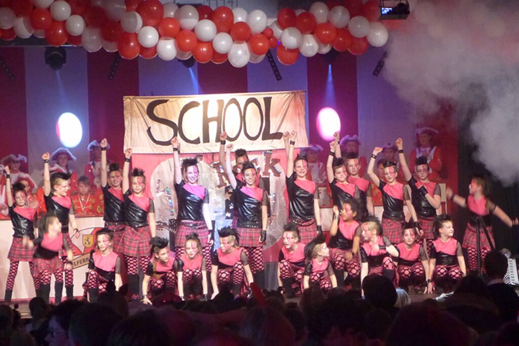 Tanzszene aus dem Tanz School of Rock