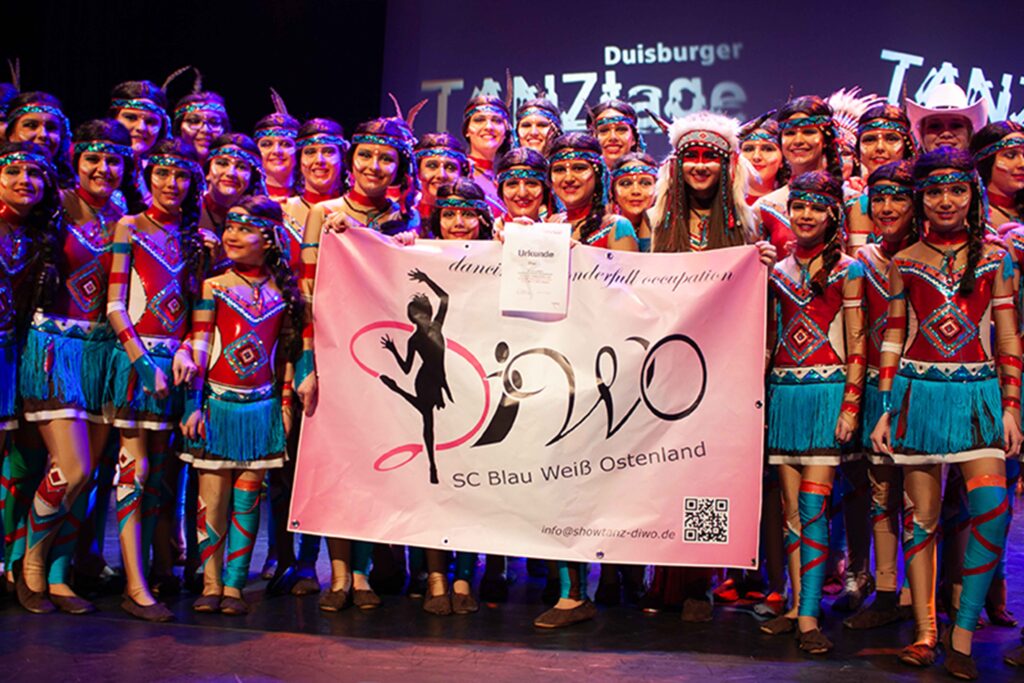 Gruppenbild von dem Tanz Wild and Free